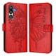 thumbnail image 2 of Funda Cartera Mariposa Para Samsung Galaxy M36 Con Soporte Y Ranuras Para Tarjetas Rojo, 2 of 5
