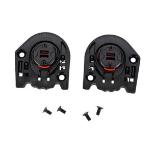 Ioensy - 2 Placas Base Para Viseras De Casco De Motocicleta, Fácil De Instalar.