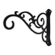 thumbnail image 2 of Ganchos de pared de hierro, postes de jardín de metal, soporte para colgante resistente, ganchos de montaje en pared para campanillas de vient , Estilo un estilos un, 2 of 5