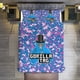 thumbnail image 2 of Blue Pink Abstract Gorilla Tag Comforter Set Soft 3 Pcs Twin Bedding Sets Thicken for All Season, 2 of 5