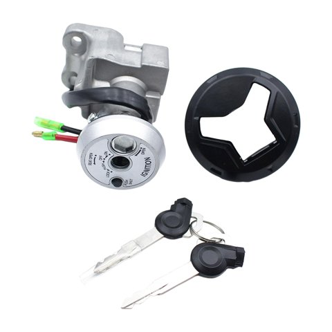 Magideal - El Cilindro De Cerradura De Barril Del Interruptor De Llave De Encendido Reemplaza La Puerta Eléctrica Premium Duradera