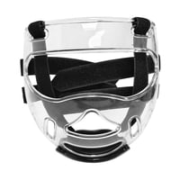 Ioensy - Mascarilla De Taekwondo Para Adultos Y Niños, Protector De Lucha, Cubierta Protectora Facial, Correa Negra