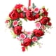 thumbnail image 5 of Corona De Corazón De San Valentín Con Flores Artificiales Para Bodas, Dormitorios Y Casas De Campo., 5 of 5