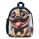 thumbnail image 1 of Mochila Desmarcar Pug Azul, 1 of 6