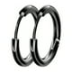 thumbnail image 1 of 2pcs/Pair Stylish Minimalist Round Earrings - Perfect Gift for Men, Family, Friends, and Partners!, 1 of 4