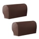 thumbnail image 1 of 1 Par De Fundas De Reposabrazos De Sofá Elástico Para Sillón, Protector De Muebles, Rojo Vino, 1 of 5