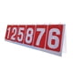 thumbnail image 5 of Marcador De Mesa Marcador Estable Para Baloncesto Tenis Deportes De Interior Rojo, 5 of 5