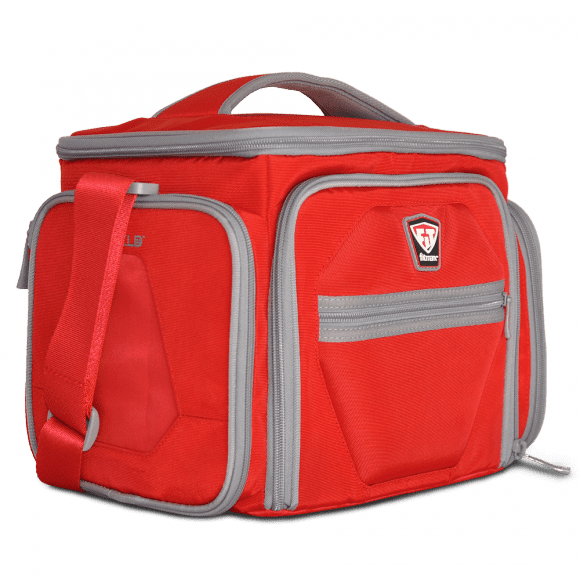 Fitmark The Shield Bolso Lonchera Termica Para Gimnasio Red