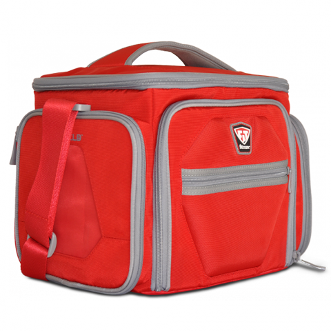 Fitmark The Shield Bolso Lonchera Termica Para Gimnasio Red