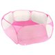 thumbnail image 3 of Fold Kids Baby Ocean Ball Pit Pool Juego De Interior Al Aire Libre Jugar Tienda De Campaña De Juguete Rosa, 3 of 5