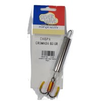 Silver Wave - Chispa Pesca Tubo Anzuelo Triple 60Grs