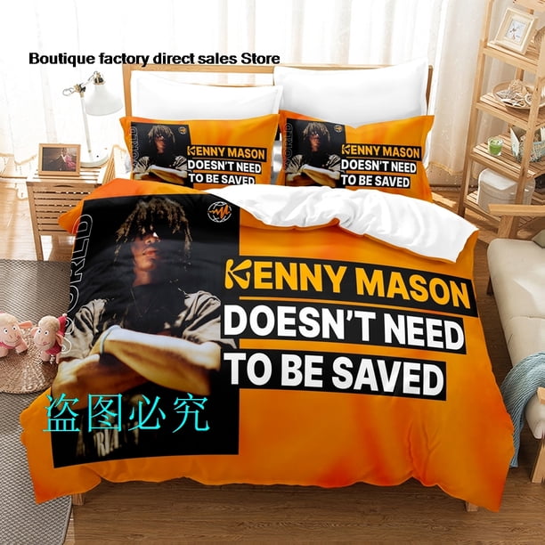 Hot Kenny Mason Bedding Set Single Twin Full Queen King Size Bed Set Adult Kid Bedroom Duvetcover Sets parure de lit BedBed Sheets