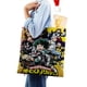 thumbnail image 4 of My Hero Academia Bolso de tela con estampado de lienzo para mujer, bolsa de compras reutilizable y estética, con cremallera interior, regalo para mujer, 35 × 40 cm., 4 of 6