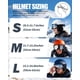 thumbnail image 5 of Casco para deportes de nieve VCOROS DXH-815 ligero con gafas, 5 of 9