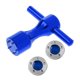 thumbnail image 4 of Pesos Personalizados De Golf De 2 Piezas + Llave Para Putters Scotty Cameron 20G Azul, 4 of 5