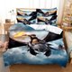 thumbnail image 1 of Anime Bedding Set Duvet Cover Set Bedding Digital Printing Bed Linen Size Bedding Set Fashion Design bed cover set Bed Sheets, 1 of 5