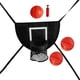 thumbnail image 1 of Aro De Baloncesto Para Trampolín Accesorio De Trampolín Fácil De Instalar Para Todas Las Edades Con Tres Bolas, 1 of 3