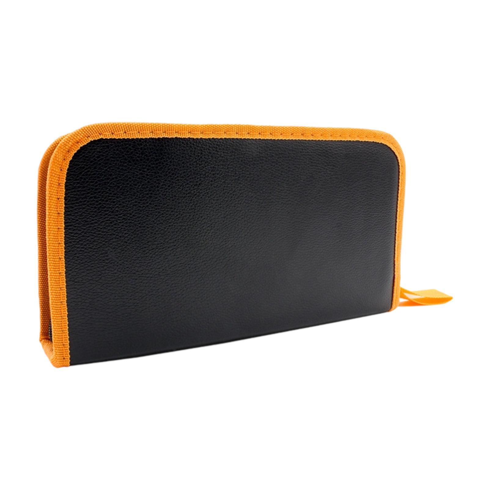 Magideal - Bolsa De Herramientas Profesional, Organizador De Herramientas De Cuero Sintético, Bolsa De Almacenamiento Portátil Para Soldador Para Electricistas. L