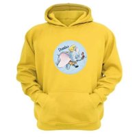 Genérico - Polerón Canguro Elefante Dibujos Animados Amarillo Talla Xl Unisex