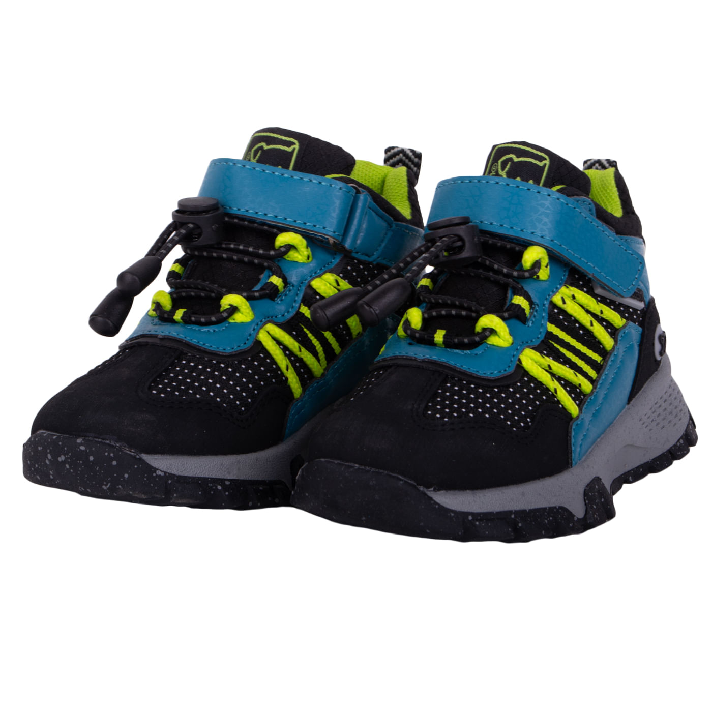 Zapatillas Bebe Niño Negro Pillin