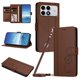 thumbnail image 1 of Funda Cartera Trébol para Xiaomi Poco F8 Pro con Ranuras Tarjetas y Carga Inalámbrica Marrón, 1 of 6