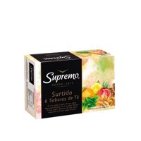 Té Gourmet Surtido 6 Sabores Caja 75 Un Supremo