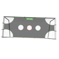 Ioensy - Redes De Objetivo De Portería De Fútbol, Red De Nailon, Ayuda Para Entrenamiento De Fútbol, Redes De Campo De Fútbol De 475Cm X 185Cm