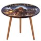 thumbnail image 1 of El Señor de los Anillos-theme Fitted Round Tablecloths Elastic Edged Table Covers Waterproof Table Cloth for Kitchen Holiday Party Tables Decor 120cm, 1 of 6