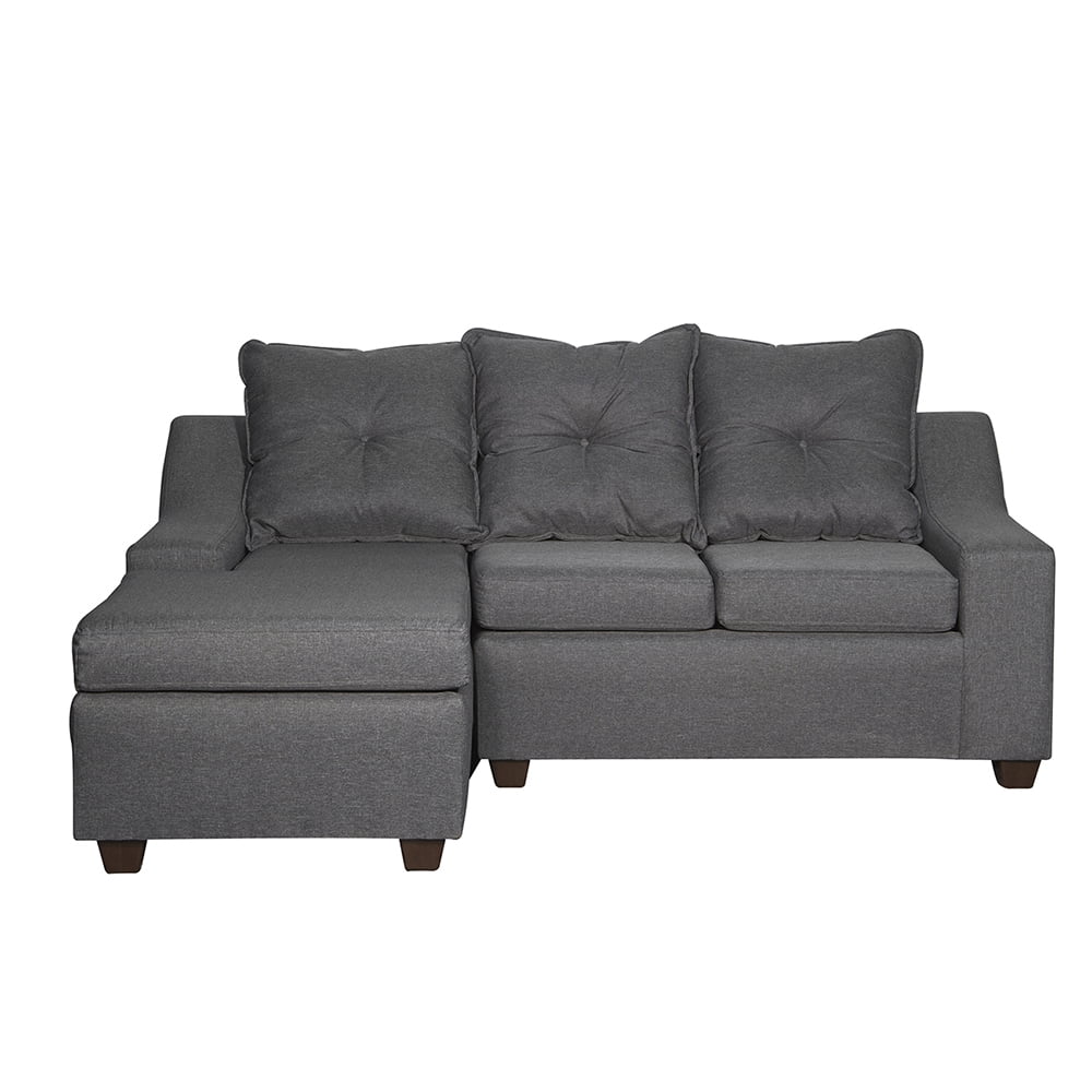 Masel - Seccional 3c Viena Izquierdo Gris Oscuro