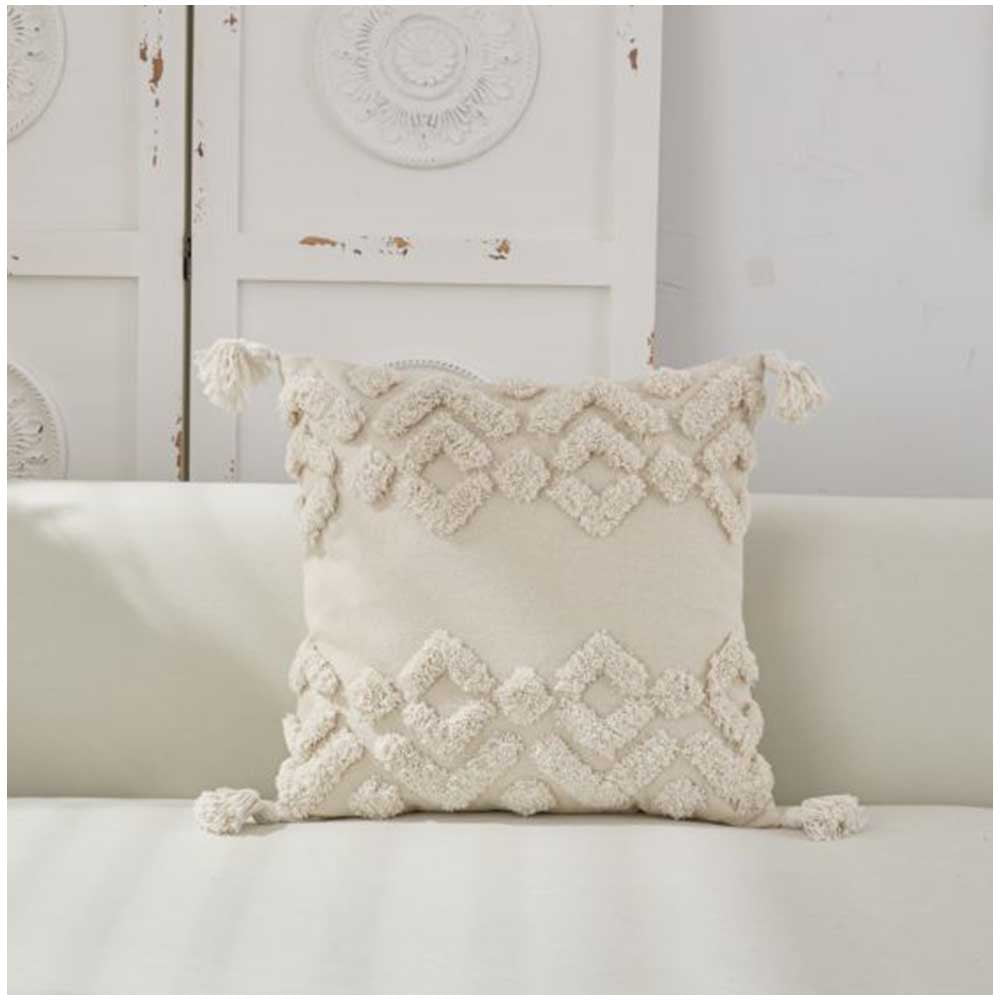 Genérico - Pack De Fundas De Cojin Decorativa Diseño Boho 45x45 Cm-31