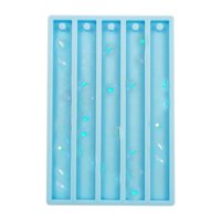 Bothyi - Marcapáginas Resina Epoxi Marcapáginas Elaboración Diy Silicona Fundición 10Cmx14.7Cm