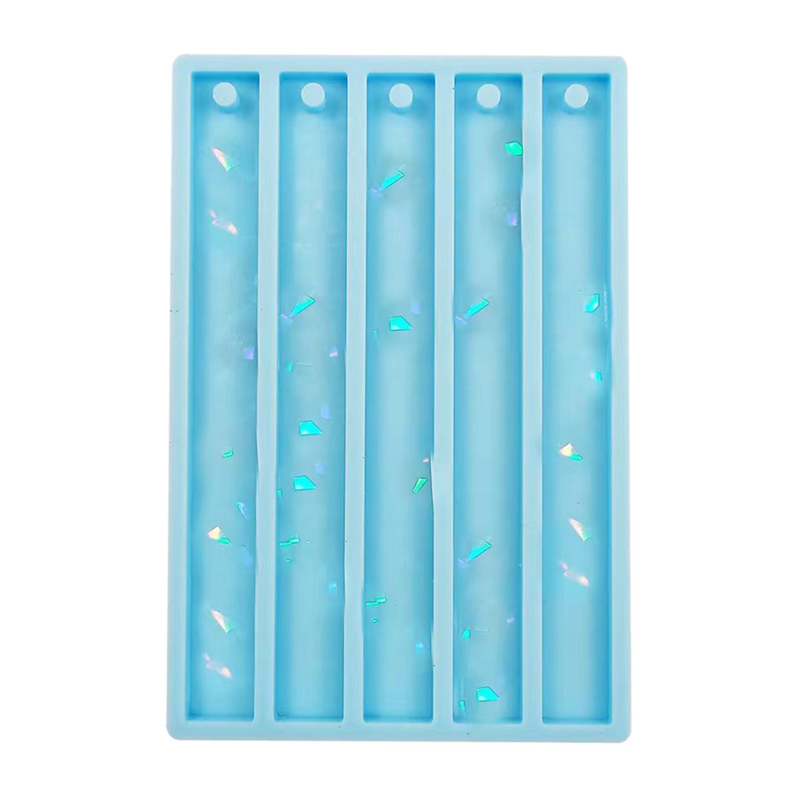 Bothyi - Marcapáginas Resina Epoxi Marcapáginas Elaboración Diy Silicona Fundición 10Cmx14.7Cm