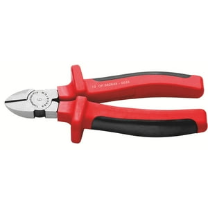Tramontina - Alicate Corte Diagonal Aislada Iec 60900 6 Pulgadas Rojo