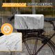 thumbnail image 5 of Canasta trasera grande para bicicleta SHIAOBYC con cubierta impermeable, 5 of 7