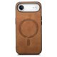 thumbnail image 4 of Magnetic Slim Case for iPhone Air with Camera Guard & Anti-Scratch Back Brown, 4 of 6
