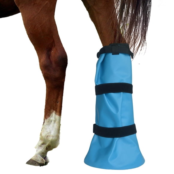 Botín Para Remojo De Casco Fácil De Usar Para Caballo