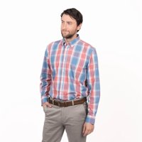 Truval - Camisa Trevira Escocesa Regular Fit