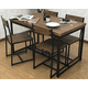 thumbnail image 2 of Juego De Comedor 4 Sillas Oak 110X70x75cm, 2 of 2