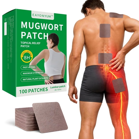 Parche de alivio del dolor EAYONYUM 100 unidades lumbar/pierna