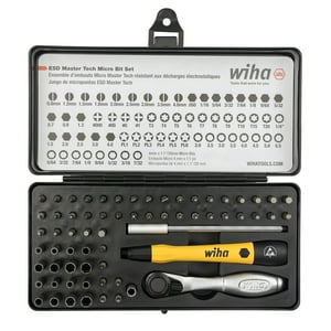 Juego De Herramientas Wiha 75965 System 4 Esd Safe Master Technician 65 Piezas