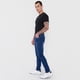 thumbnail image 4 of Jeans Hombre Spandex Skinny Fit Azul Medio Corona, 4 of 5