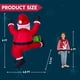 thumbnail image 2 of Papá Noel Joiedomi inflable navideño para escalar, 1,8 m, LED, 2 of 3