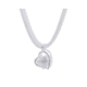thumbnail image 1 of Collar Malla Enchapado Con Colgante Corazon, 1 of 4
