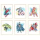 thumbnail image 1 of Arte de Pared Nistio 20 x 25 cm, 6 impresiones sin marco, 1 of 6
