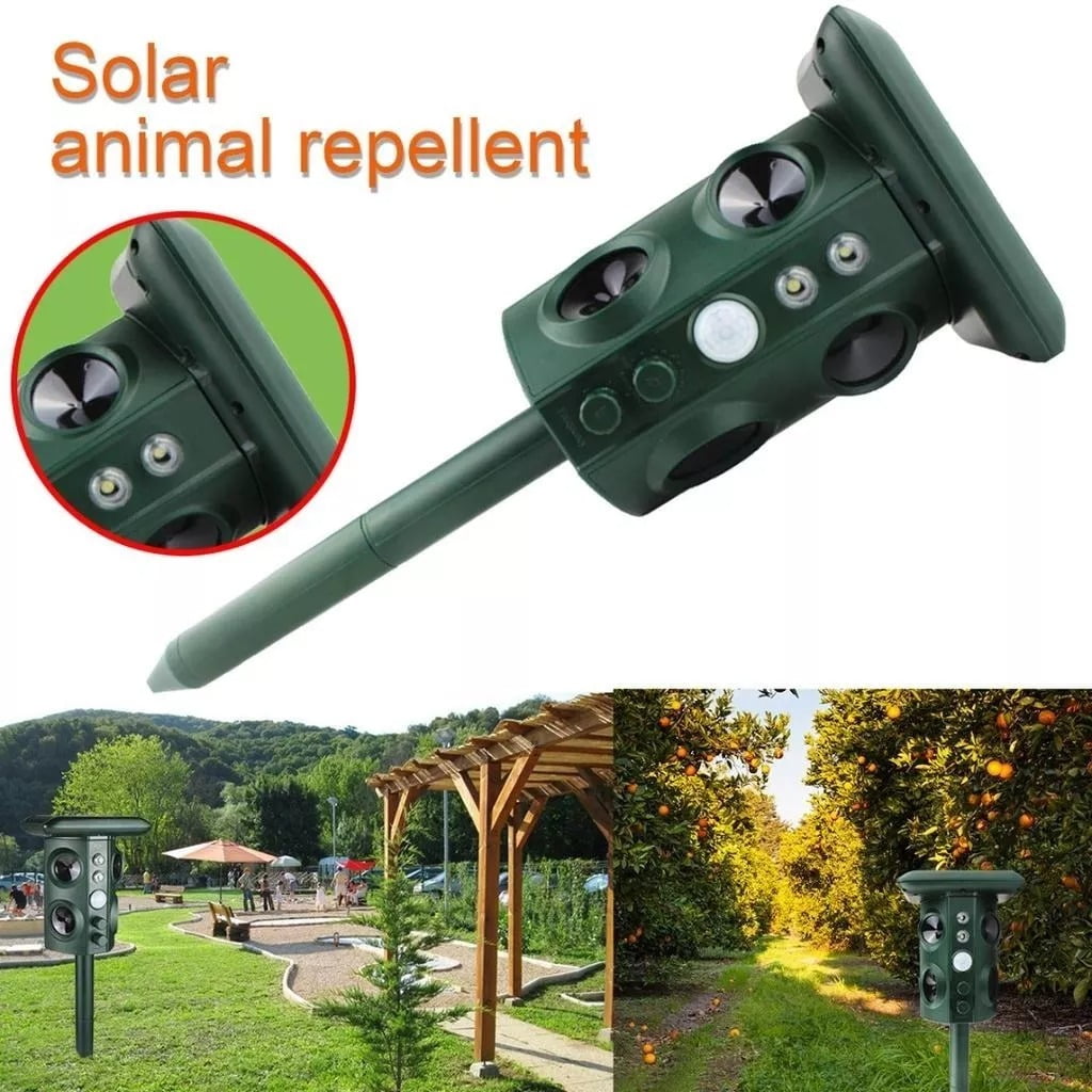 D&m - Repelente De Insecto Y Animales Ultrasonido