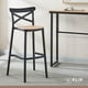 thumbnail image 3 of Taburete Crossback - Negro, 3 of 3