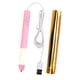 thumbnail image 3 of Bolígrafo de lámina caliente con cable USB, bolígrafo bronceador Kits de inicio de plástico de 1,5 mm Brillo dorado para escritura Caligrafía Rosa, 3 of 5