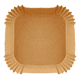 thumbnail image 2 of Papel para Freidora de Aire Desechable Cuadrado de 20cm, Moldes de Pergamino Antiadherente para Air Fryer, Pack de 50 Unidades, 2 of 8