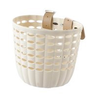 Magideal - Cesta De Bicicleta Para Niños Cesta De Manillar Fácil Instalación Pequeña 17,5 Cm X 13 Cm X 15 Cm Accesorios De Decoración De Bicicleta Delantera Para Beige