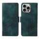 thumbnail image 1 of Carcasa FOXDOCK iPhone 15 Pro de cuero PU, diseño acolchado clásico, protección contra caídas y rayones, 1 of 5